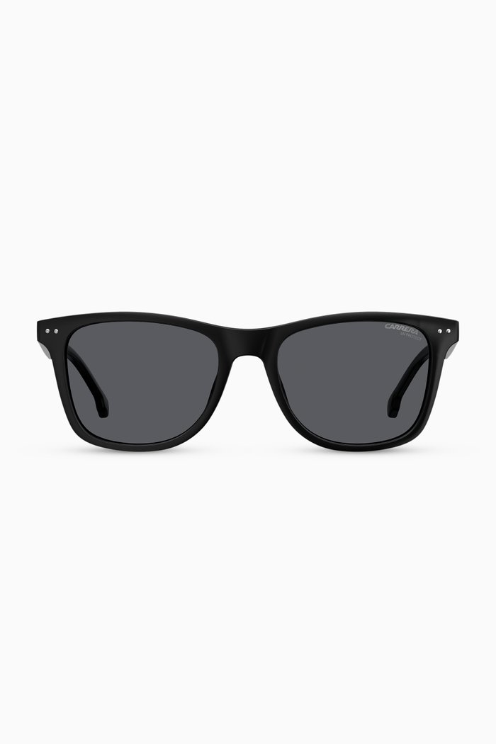 

2022T/S Square Sunglasses in Acetate, Black