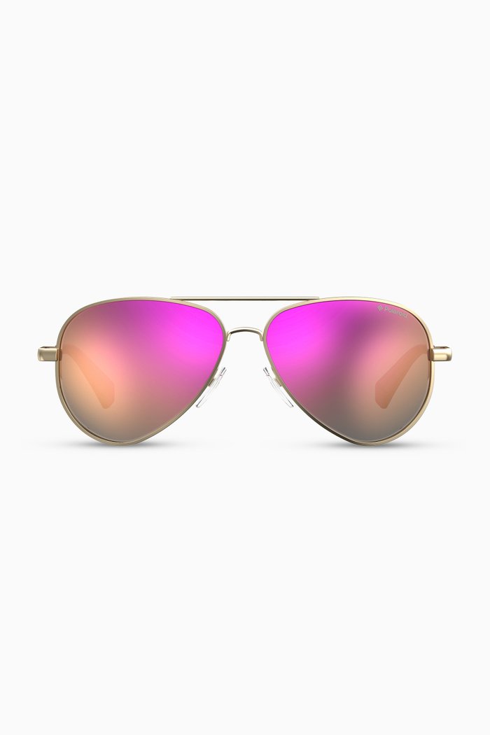 

PLD 8015/N Aviator Sunglasses 52 in Gold Metal
