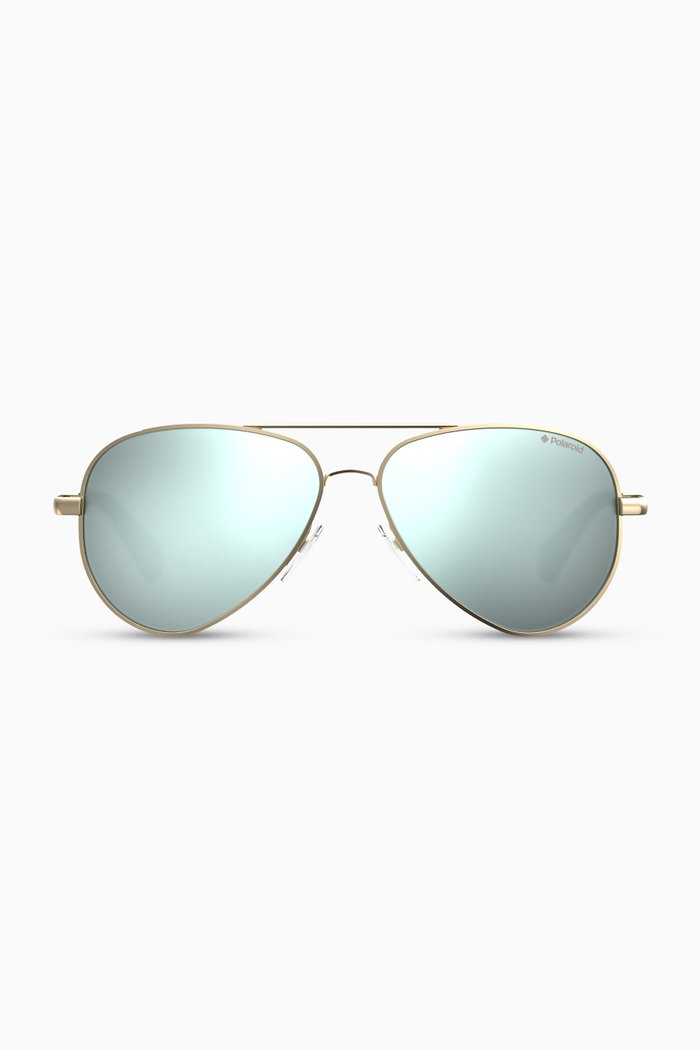 

PLD 8015/N Aviator Sunglasses 52 in Gold Metal