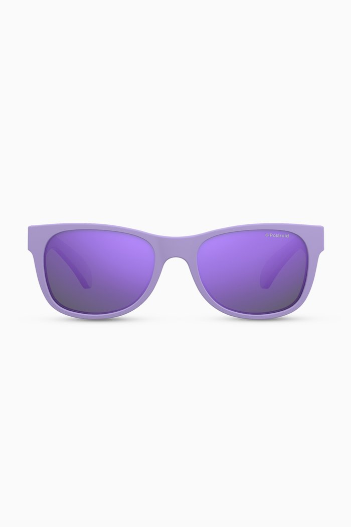 

P0300 Square Sunglasses in Plastic, Purple