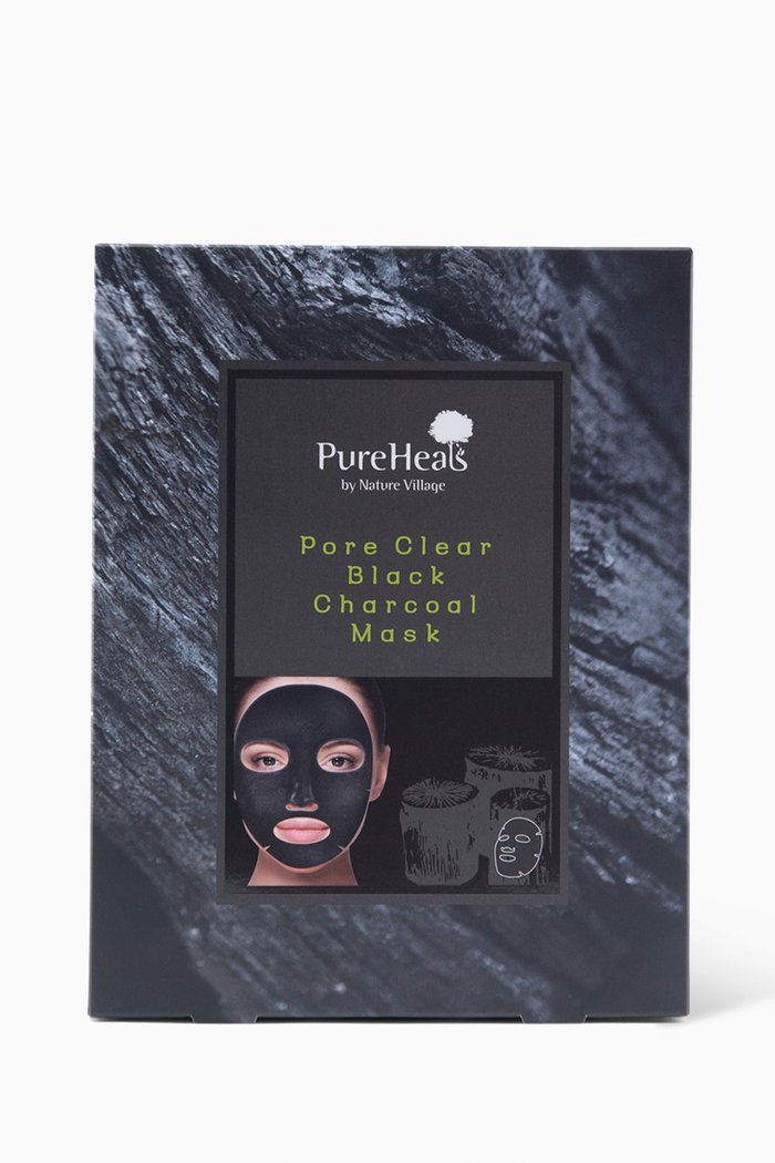 

Pore Clear Black Charcoal Mask, 25ml, Multicolour
