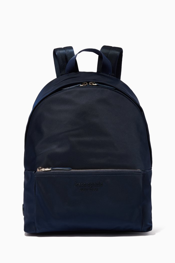 

City Pack Large Backpack in Nylon, Blue