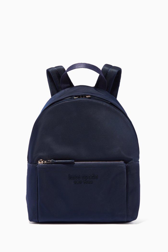 

City Pack Medium Backpack in Nylon, Blue