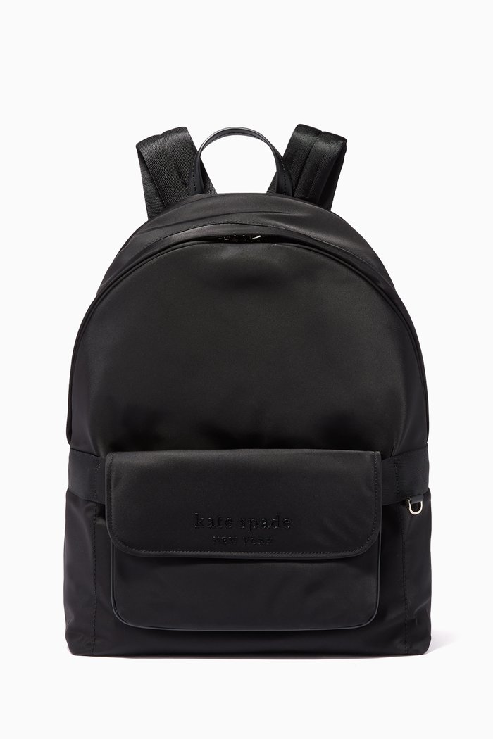 

Journey Large Backpack in Nylon, Black