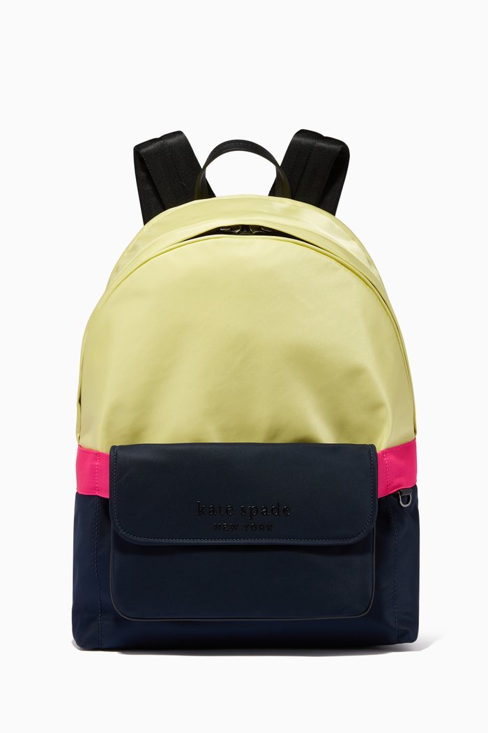 

Journey Large Backpack in Nylon, Blue