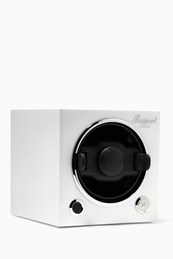 

Evolution Cube MKII Single Watch Winder, White