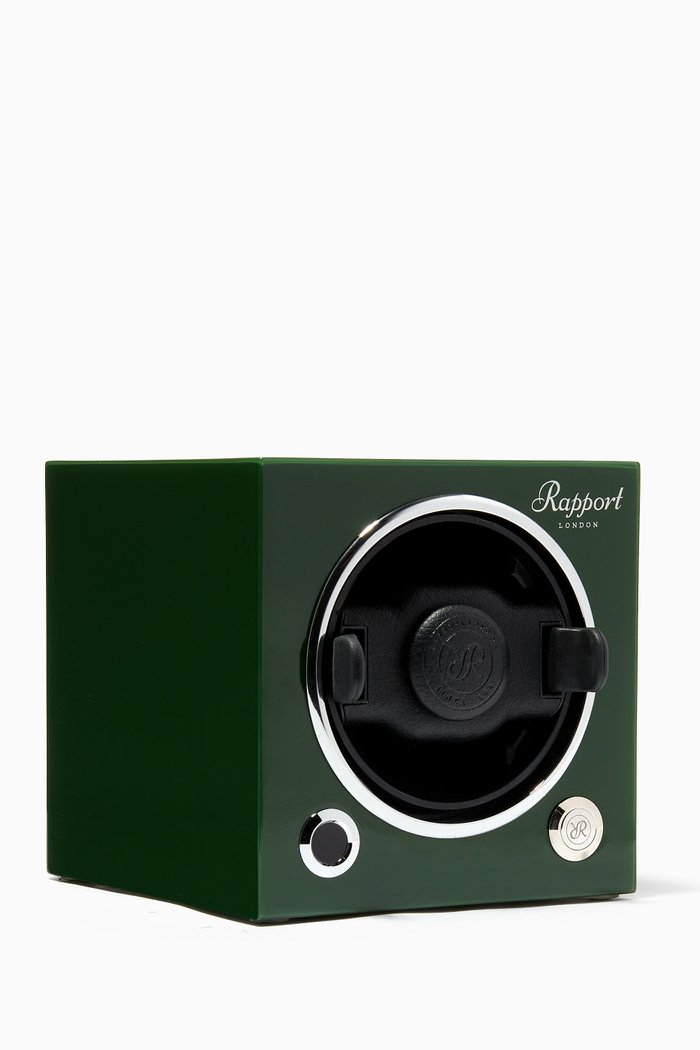

Evolution Cube MKII Single Watch Winder, Green