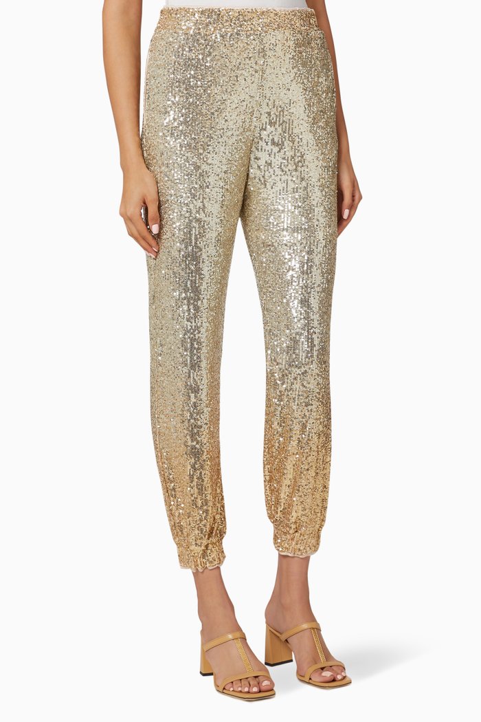 

Annunziare 7 Sequin Pants, Gold