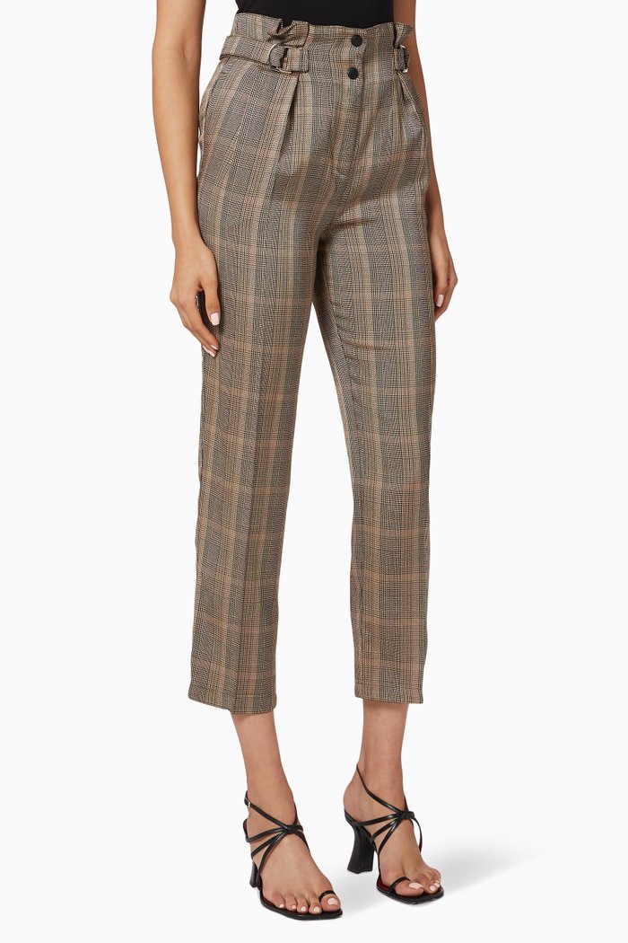 

Alessandro Check Pants, Multicolour