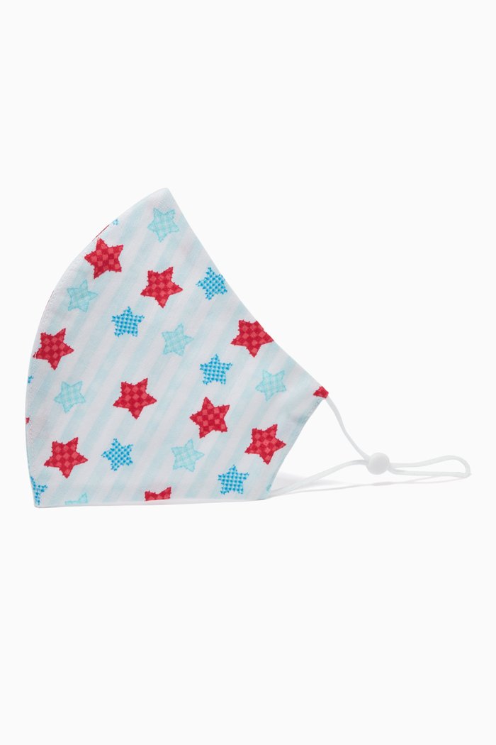 

Star Face Mask, White
