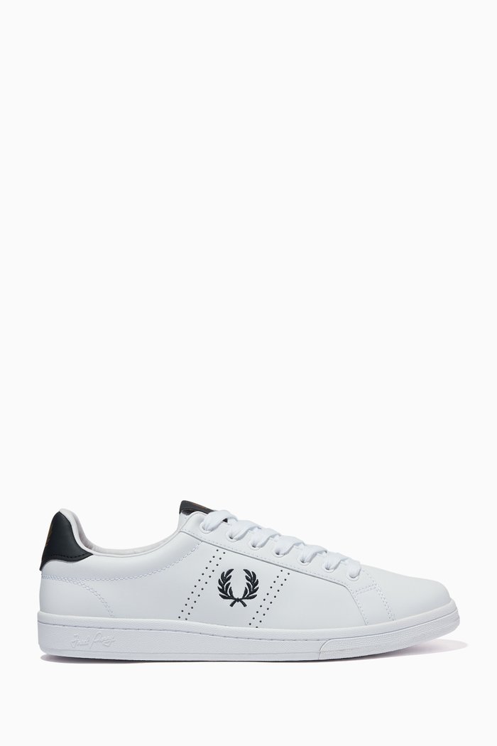 

B721 Tennis Shoes in Leather, White