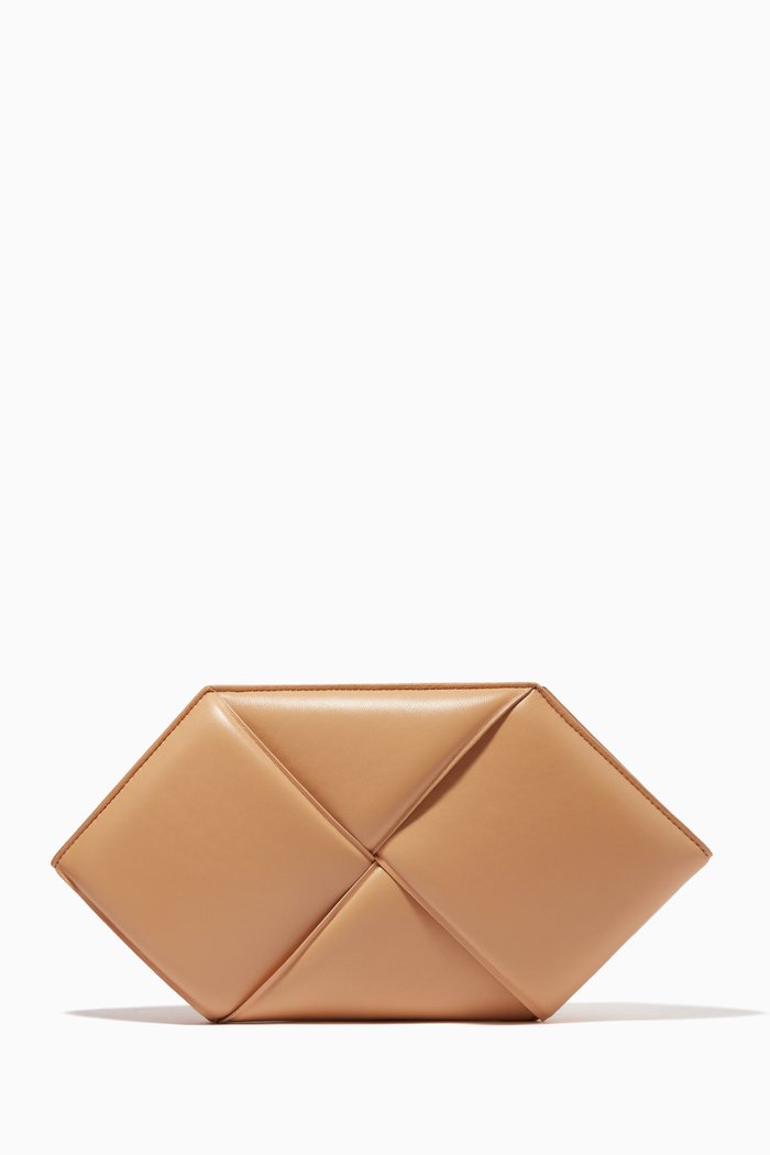 

Pouch in Maxi Intrecciato Nappa, Neutral