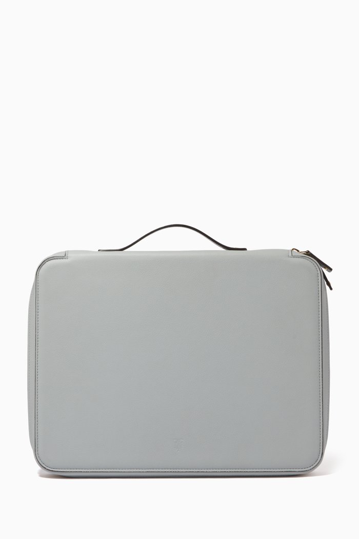 

Laptop Case 13" in Leather, Grey