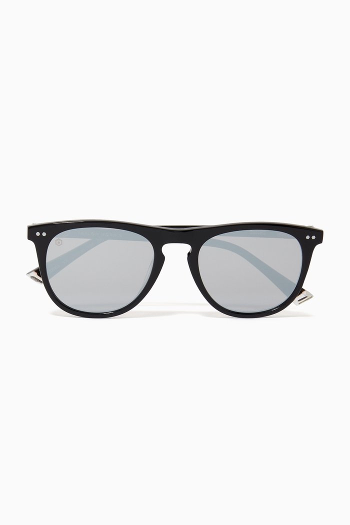 

Bassett Square Sunglasses, Black