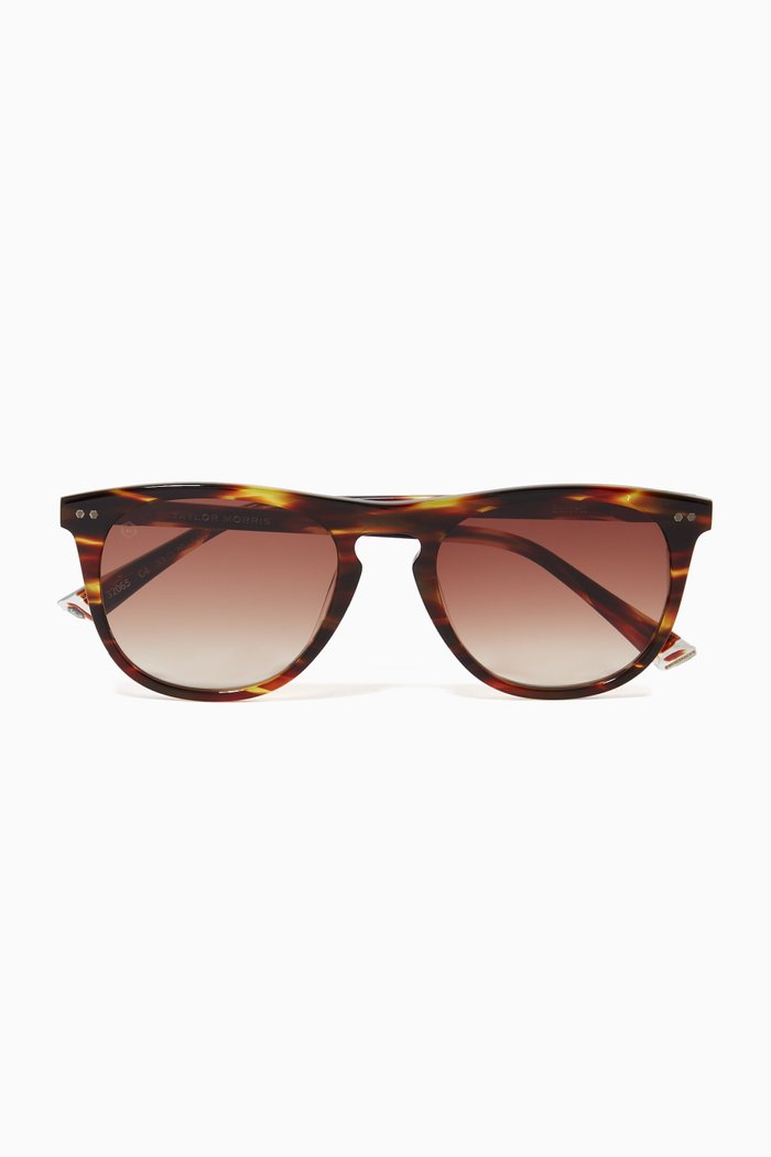 

Bassett Square Sunglasses, Brown