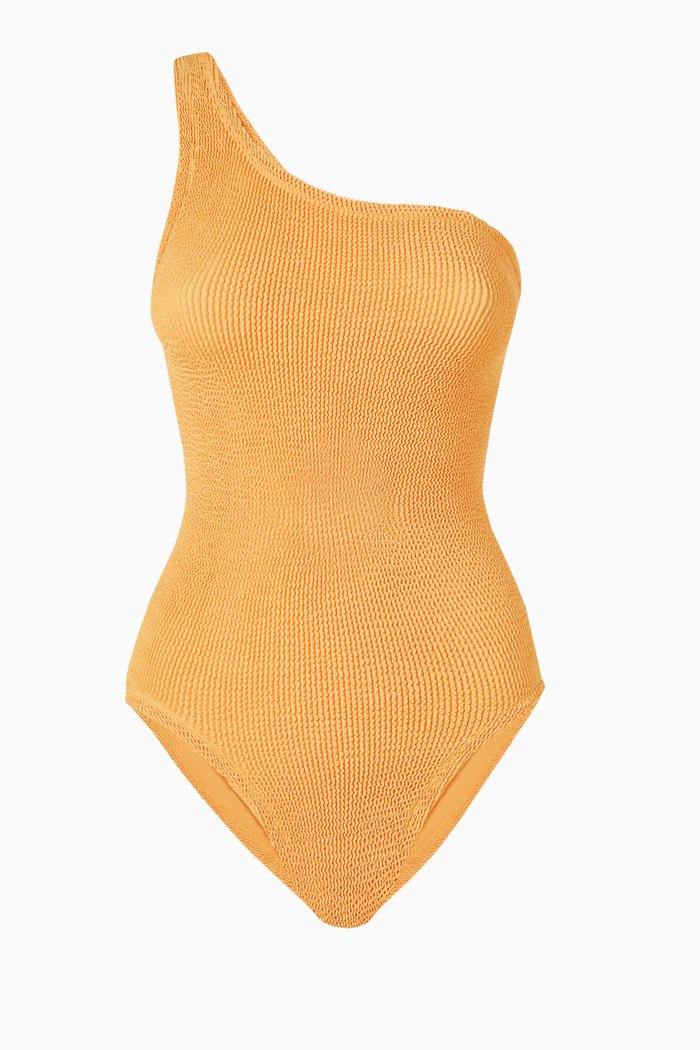 

Nancy Swimsuit in Crinkle Nylon, Orange