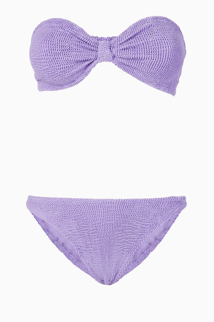 Jean Bandeau Bikini, Purple