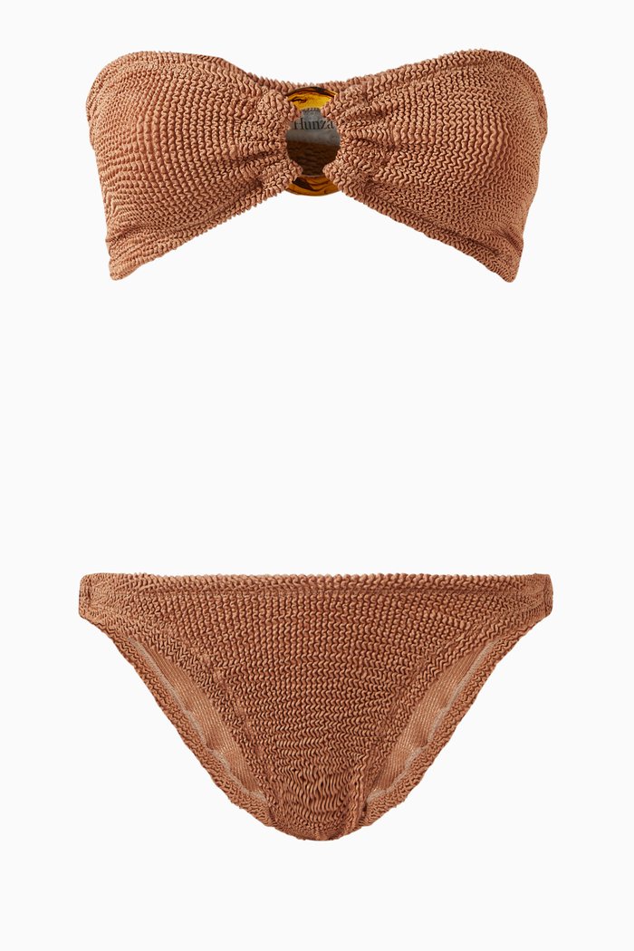 

Gloria Bandeau Bikini, Brown