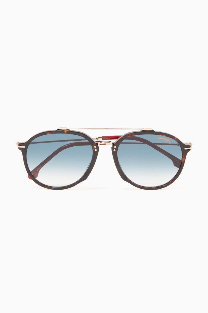 

171/S Aviator Sunglasses in Acetate & Metal, Brown
