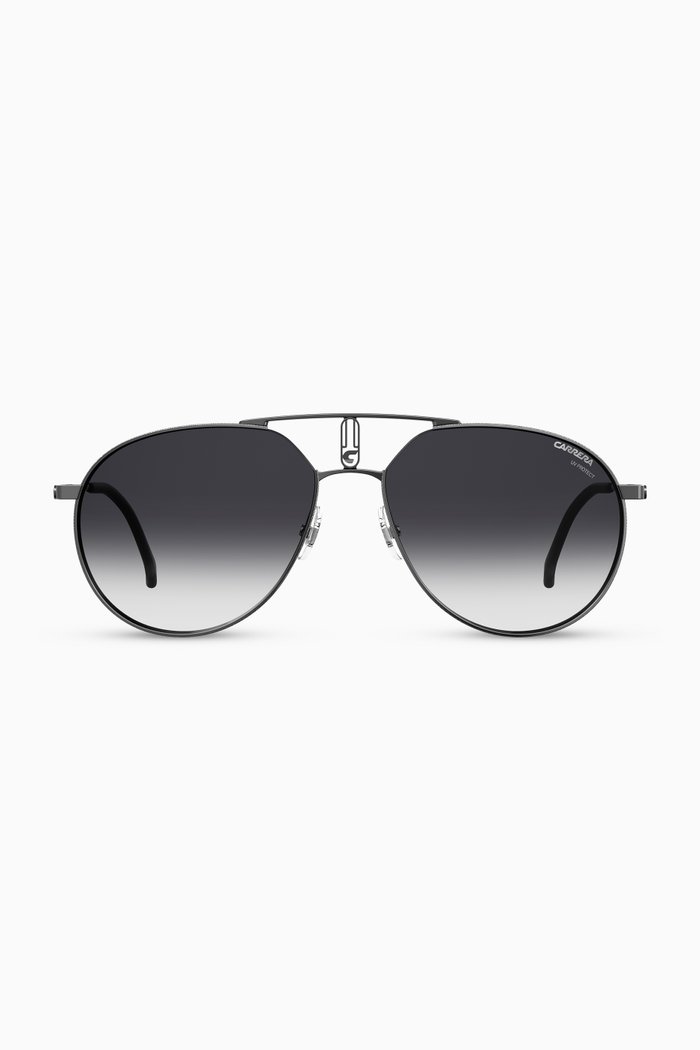 1025/S Aviator Sunglasses in Metal & Acetate, Grey