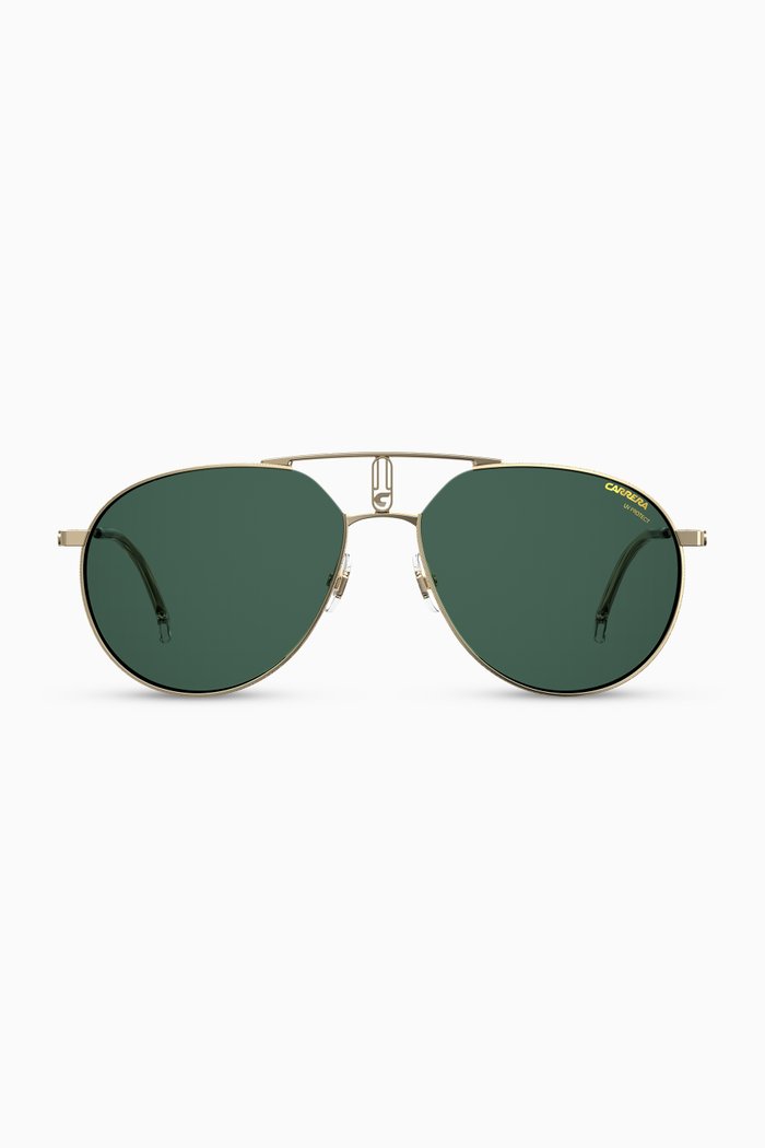 

1025/S Aviator Sunglasses in Metal & Acetate, Gold