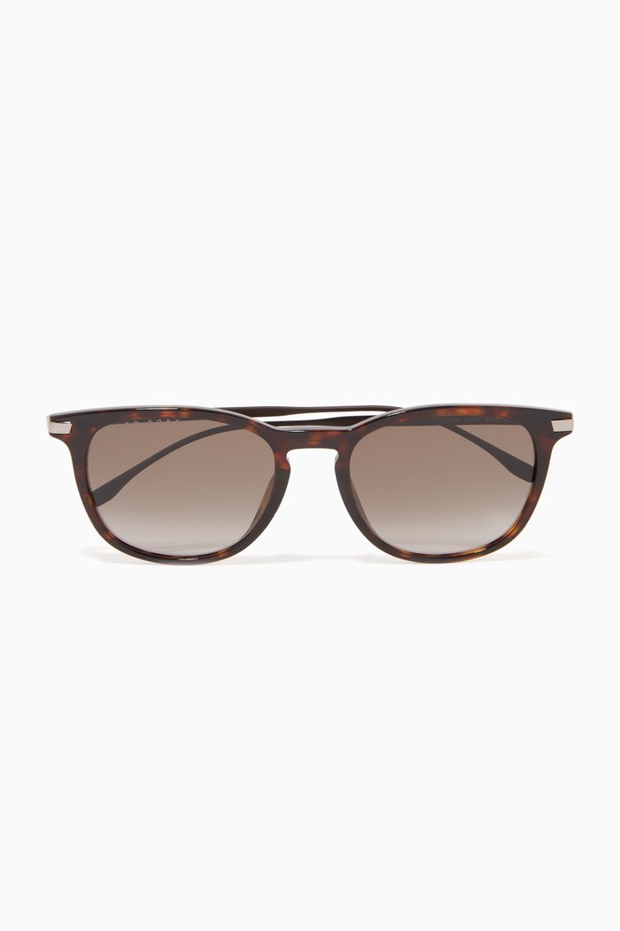 

Square Sunglasses in Acetate, Brown
