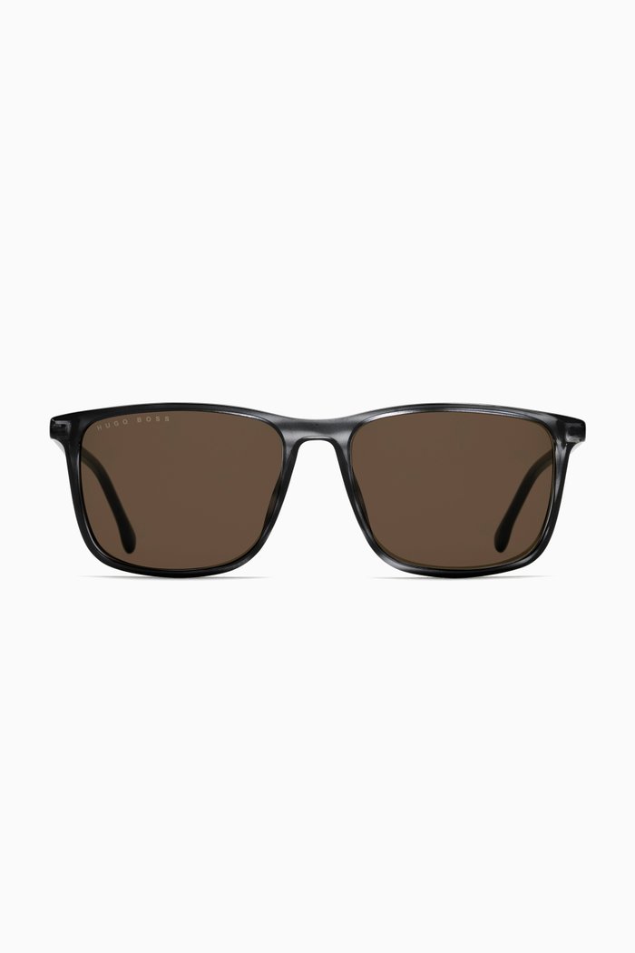 

Rectangle Sunglasses in Optyl®, Grey