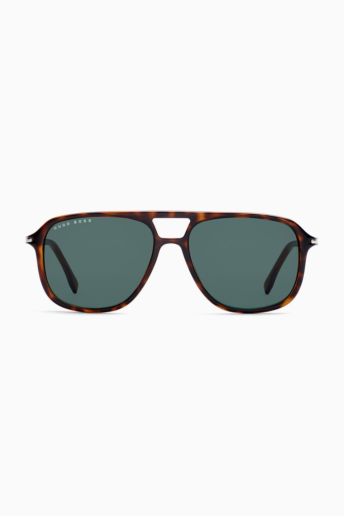 

Aviator Sunglasses in Havana Optyl®, Brown