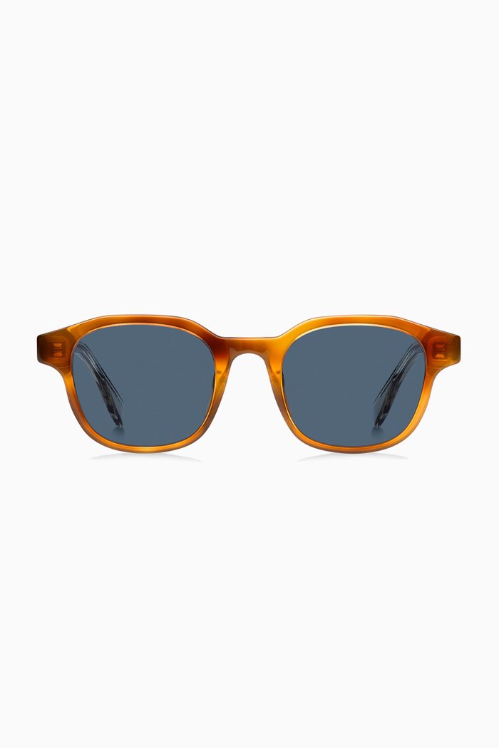 

Square Sunglasses in Havana Acetate, Brown