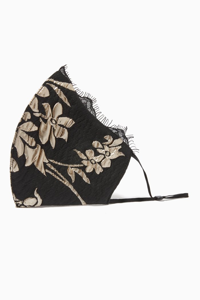 

Orchid Face Mask, Black