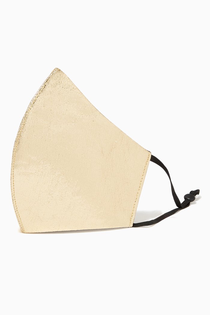 

Golden Cosmos Face Mask, Gold