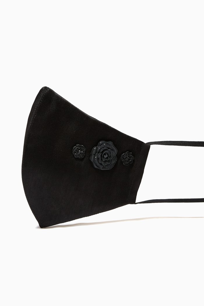 

Back Strap Face Mask, Black
