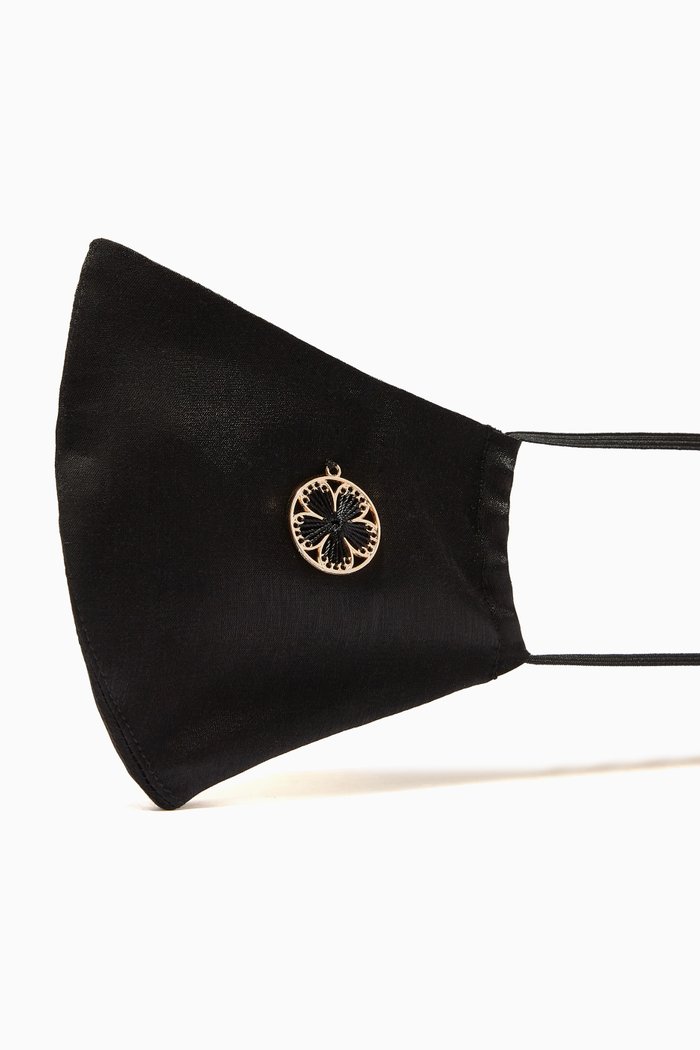 

Back Strap Face Mask, Black