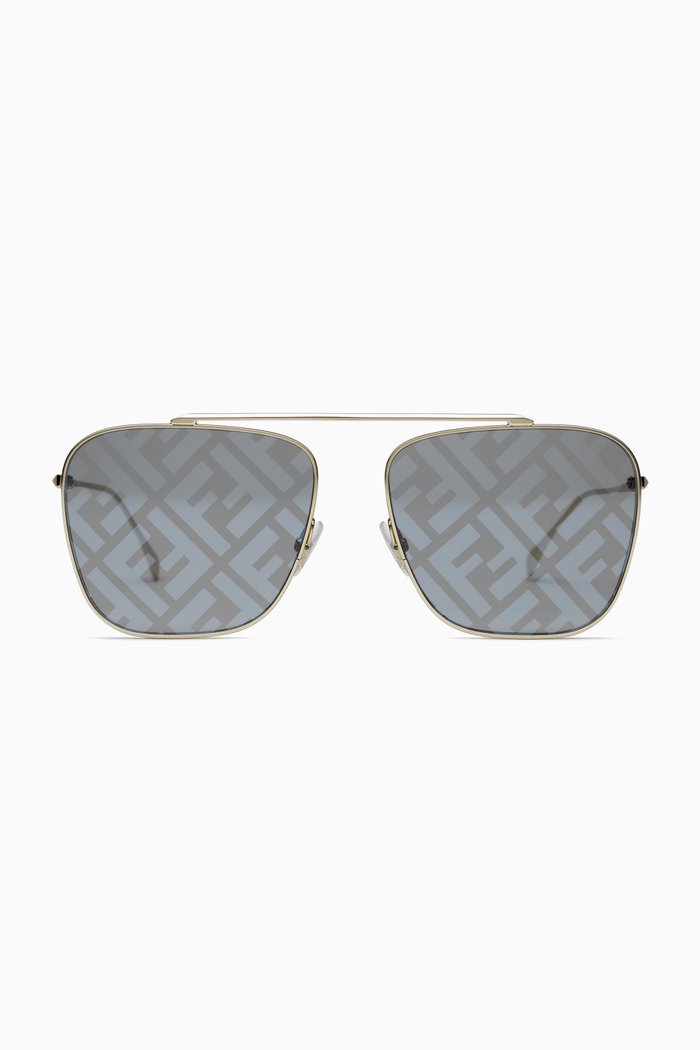 

FF Navigator Sunglasses in Metal, Silver