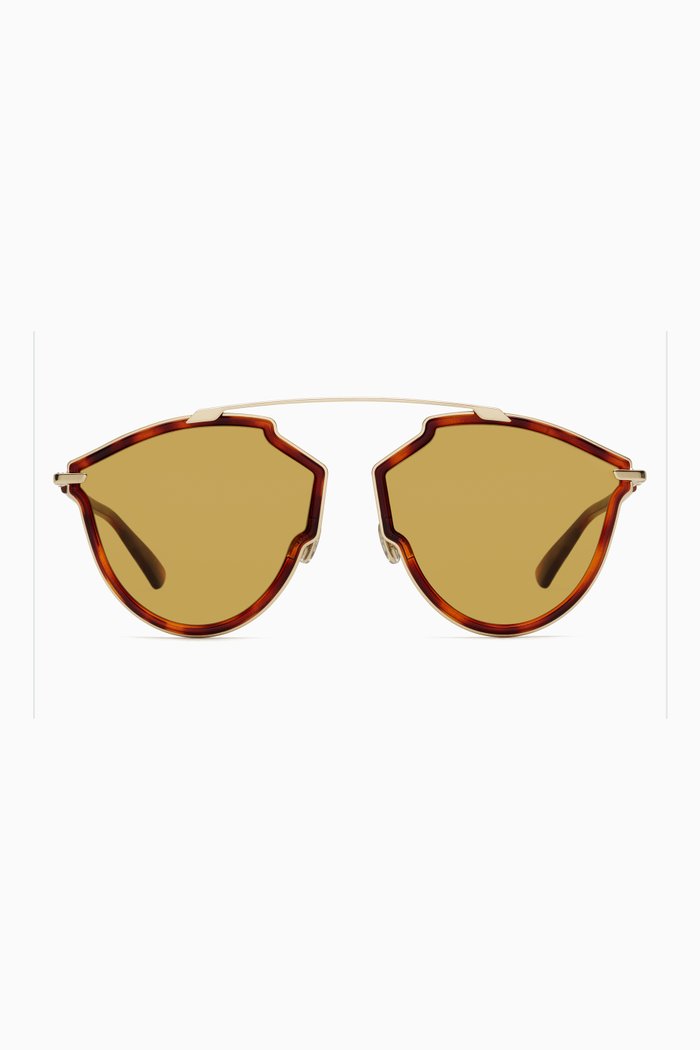 

DIORSOREALRISE Sunglasses in Metal, Brown