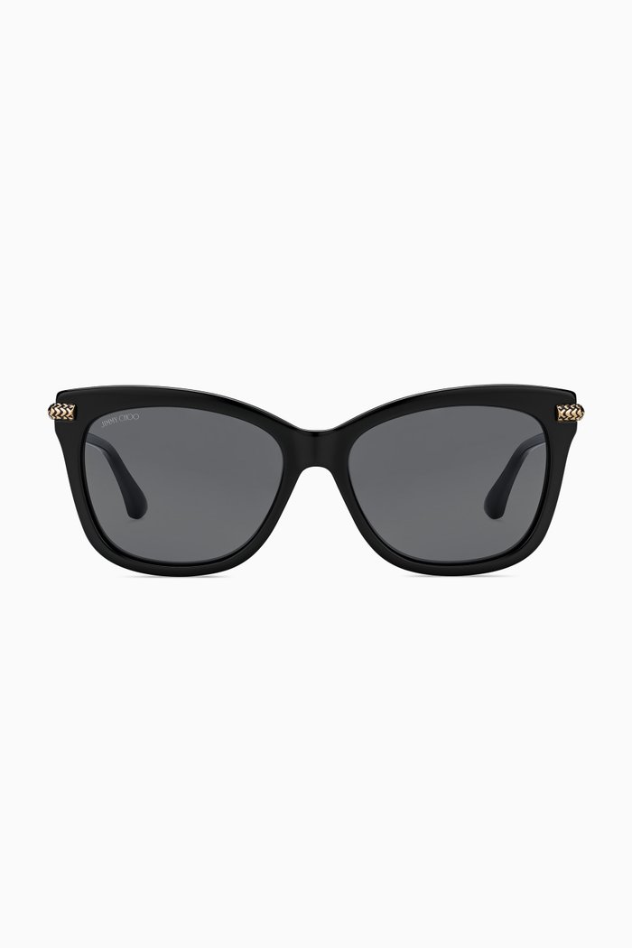 

Shade Cat-Eye Sunglasses, Black