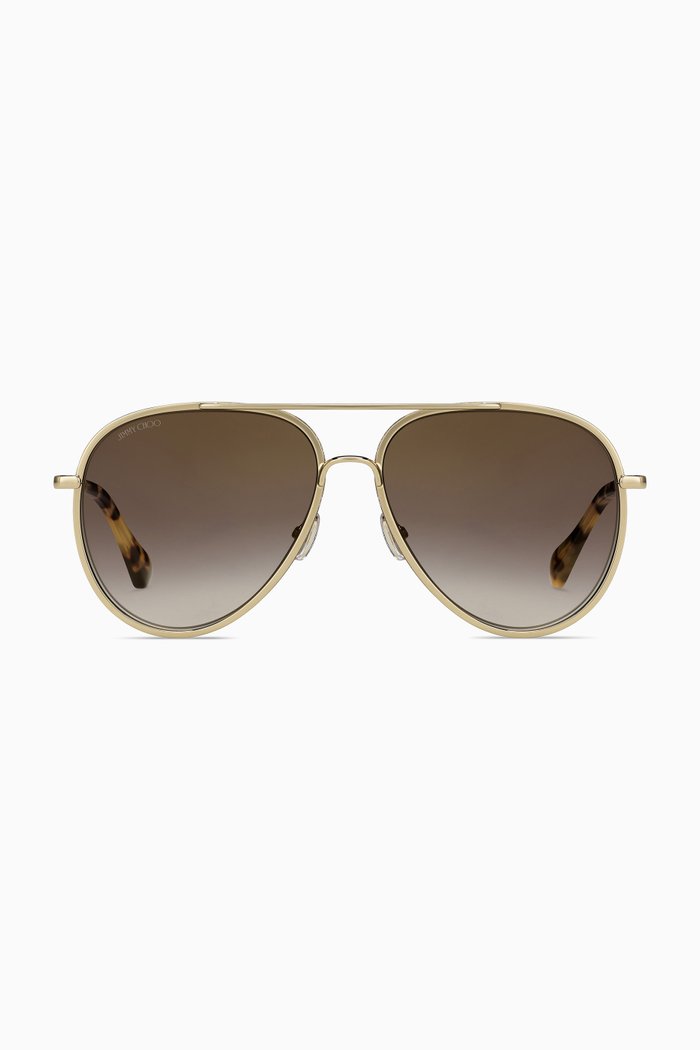 

Triny Aviator Sunglasses, Neutral