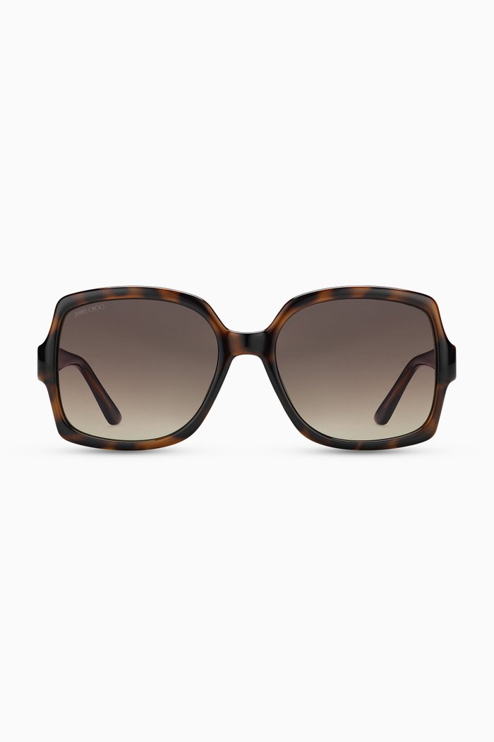 

Sammi Square Sunglasses, Brown