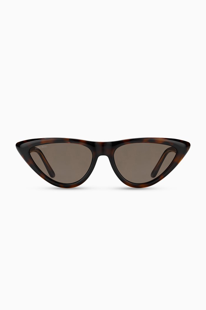 

Sparks Cat-Eye Sunglasses, Brown