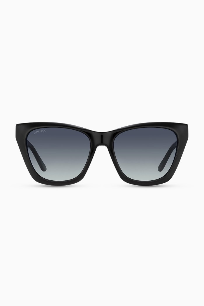 

Rikki Cat-Eye Sunglasses, Black