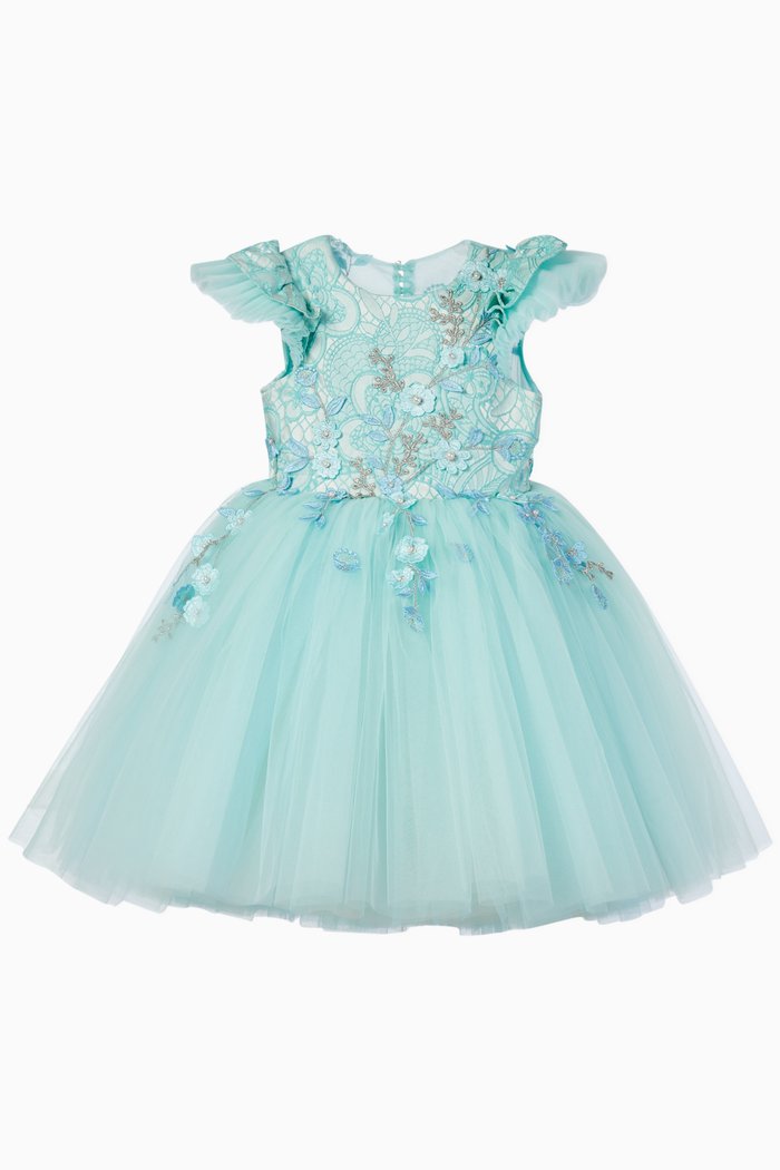 

Dandelion Tulle Dress, Blue