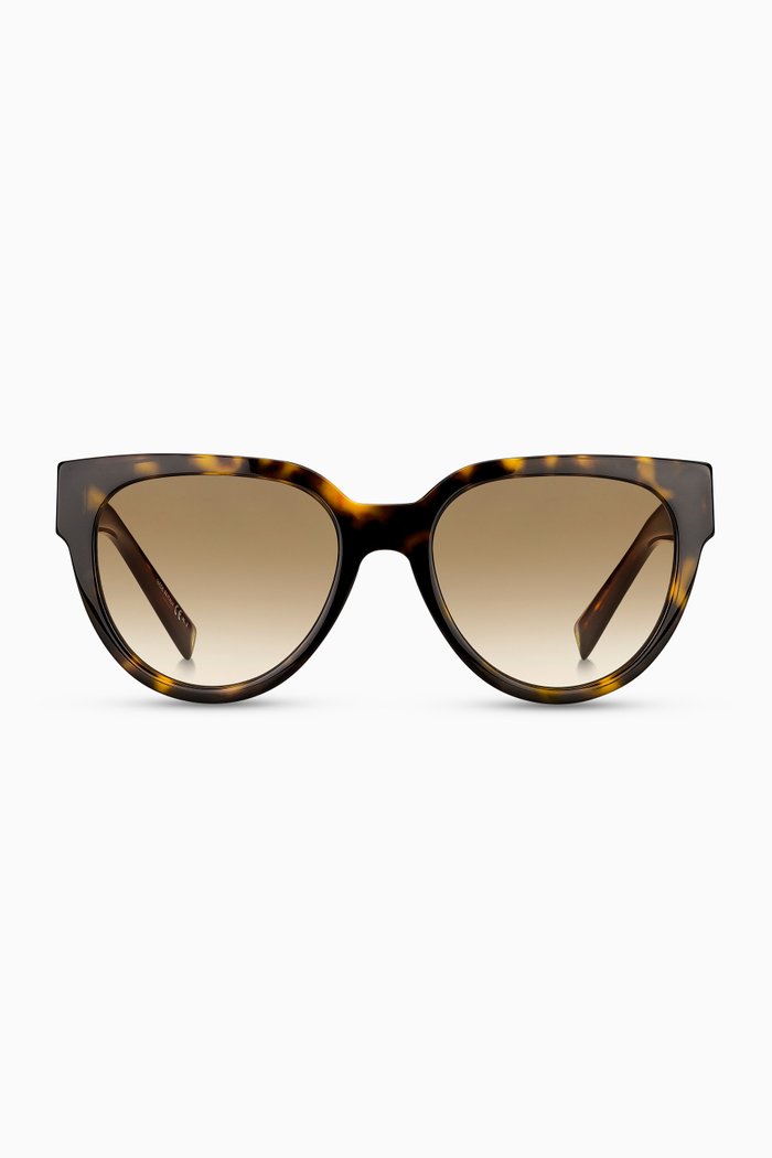 

Cat-Eye Sunglasses, Brown