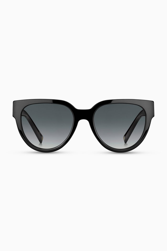 

Cat-Eye Sunglasses, Black