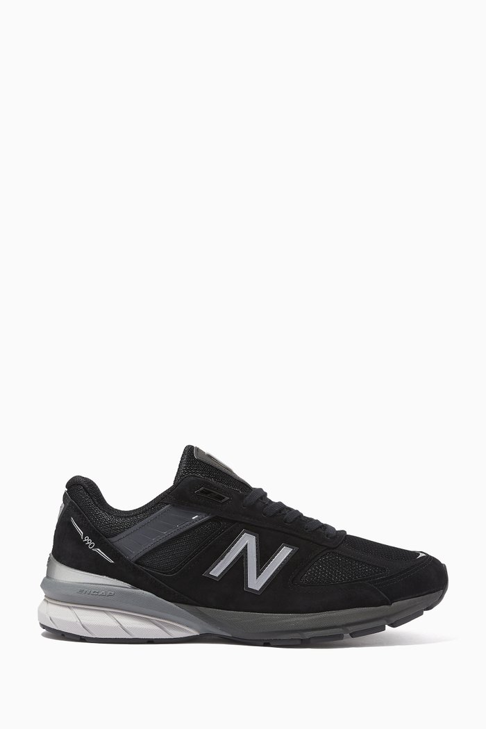 

990 N Sneaker Runners in Mesh, Black