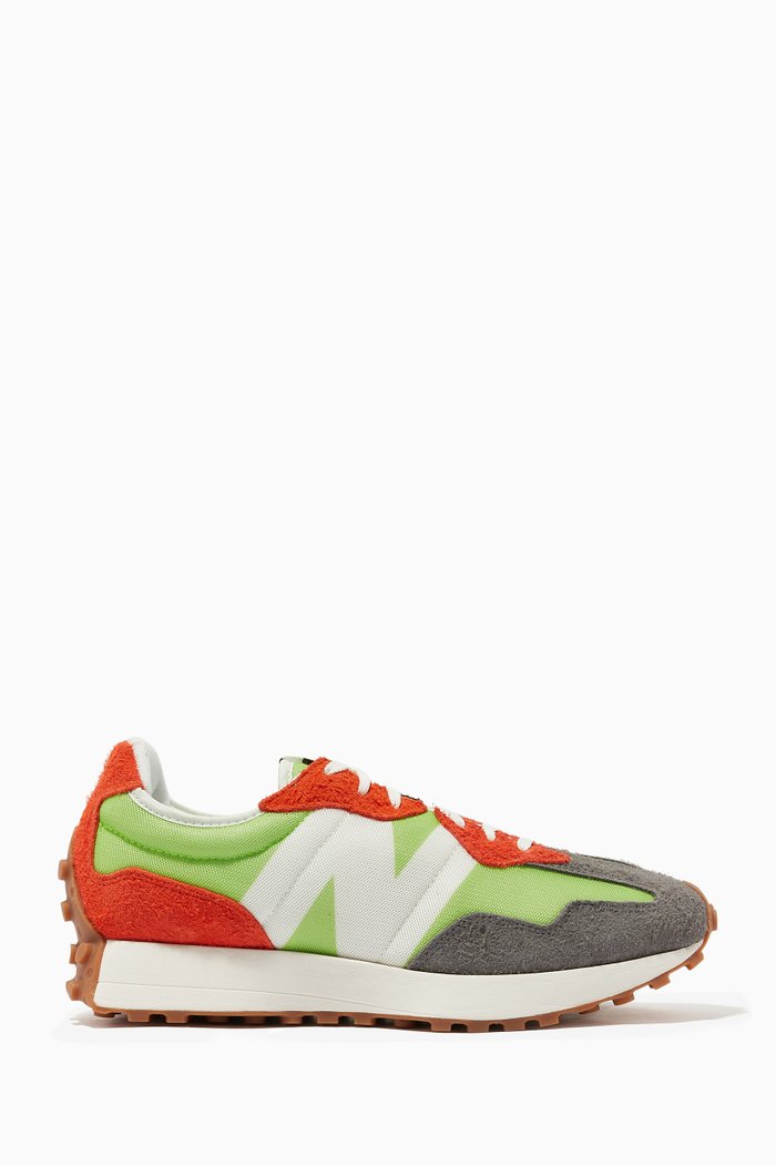 

327 Tricolour Runner Sneakers in Textile, Multicolour