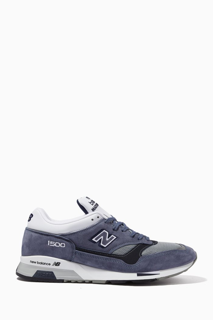 Athletic 1500 Tricolour Sneakers, Blue