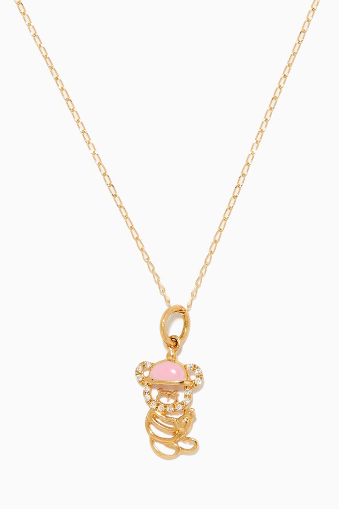 

Teddy Diamond Necklace in 18kt Yellow Gold