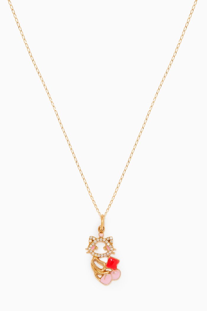 

Maya & Friends Diamond Pendant in 18kt Yellow Gold