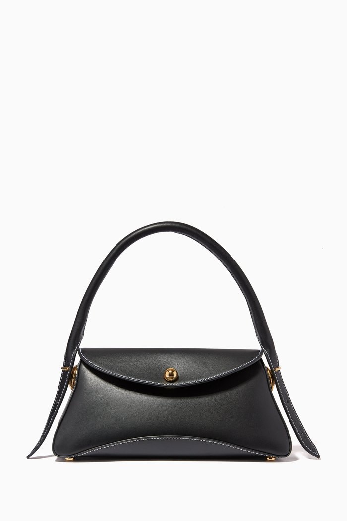 

Cosmo Bag in Sustainable Leather, Black