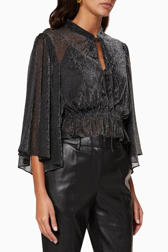 

Trinea Metallic Top, Grey